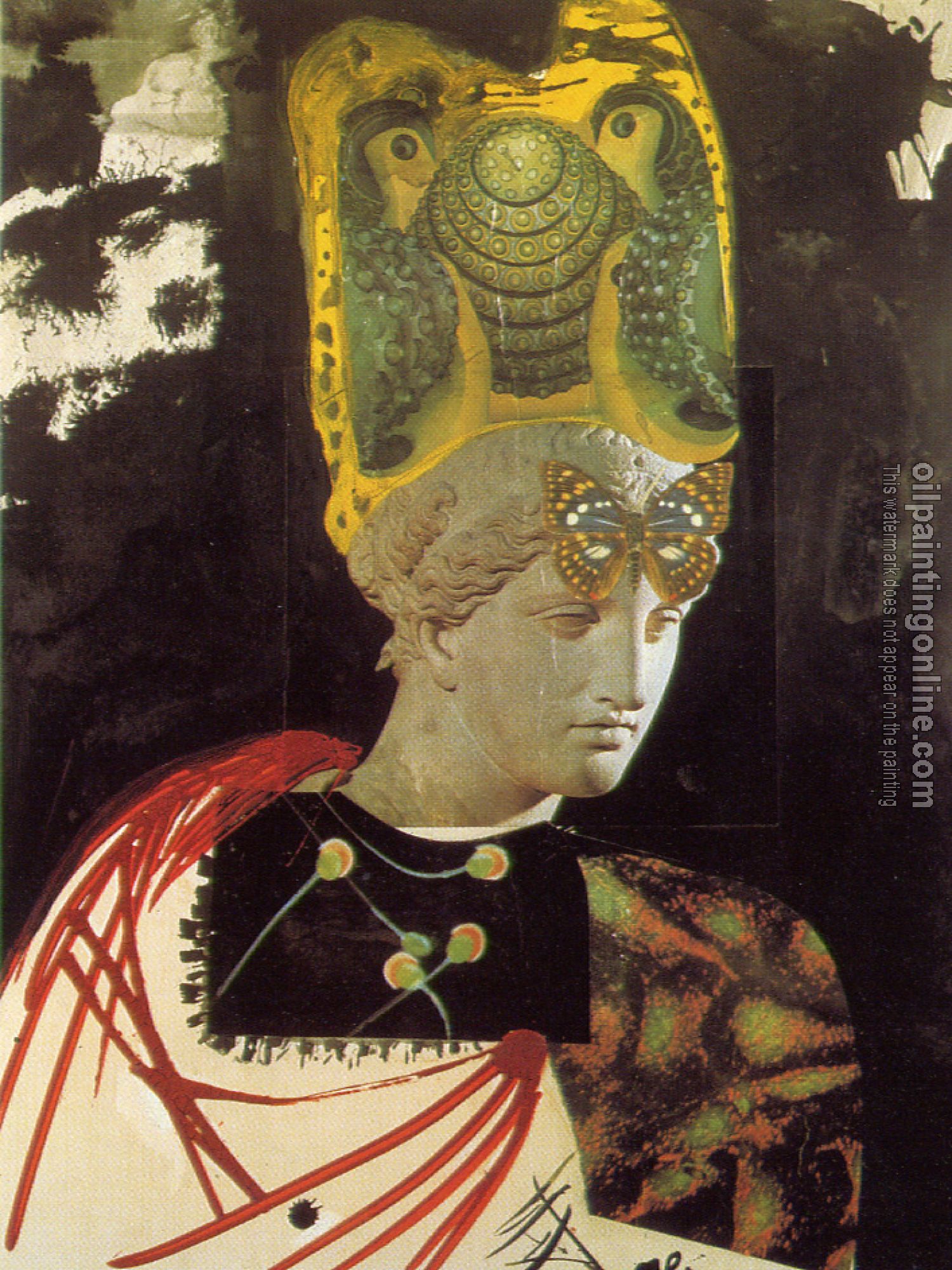 Dali, Salvador - Mad Mad Mad Minerva.Illustration for Memories of Surrealism
